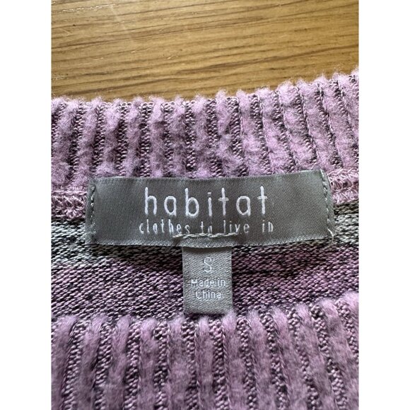 Habitat Clothes To Live In‎ Sweater Women Size Small Soft  Knit Pullover Stretch - Picture 3 of 11